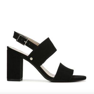 Circus NY Sam Edelman Olivia Sandals High Heeled Ankle Strap Shoes Black Size 8